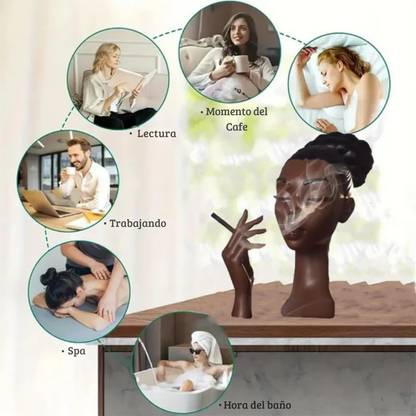 SmokeFace™ Quemador de Incienso de Diseño